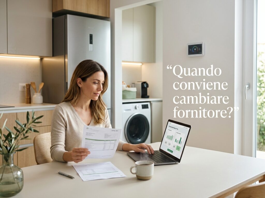 Quando conviene cambiare fornitore?